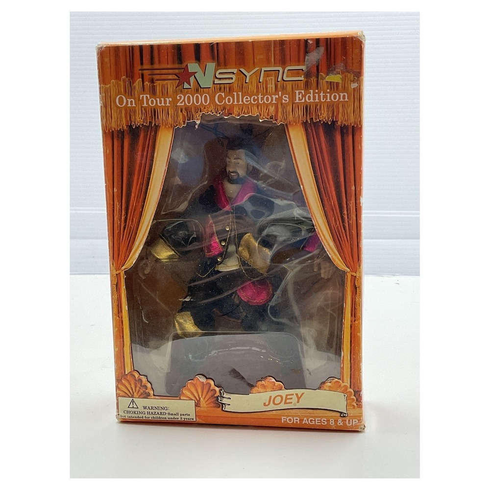 'N SYNC Joey Fatone Marionette Figure No Strings Attached 2000